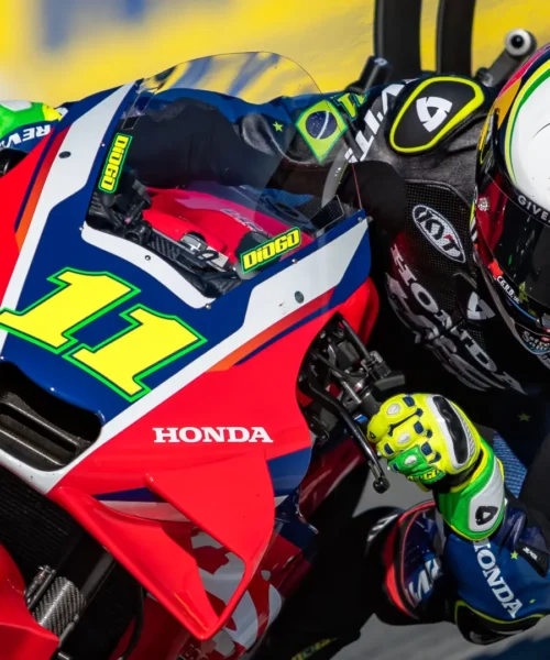 Diogo Moreira in MotoGp con Honda LCR: le foto della sua prima volta