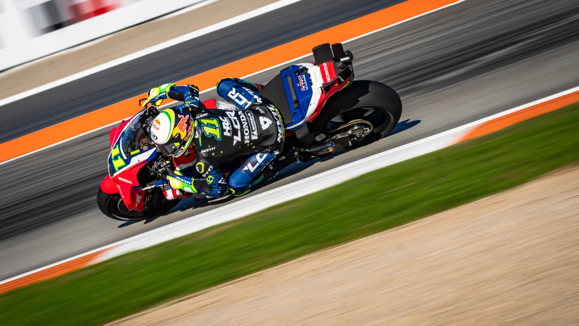 Il centauro ha chiuso il test in ventunesima posizione