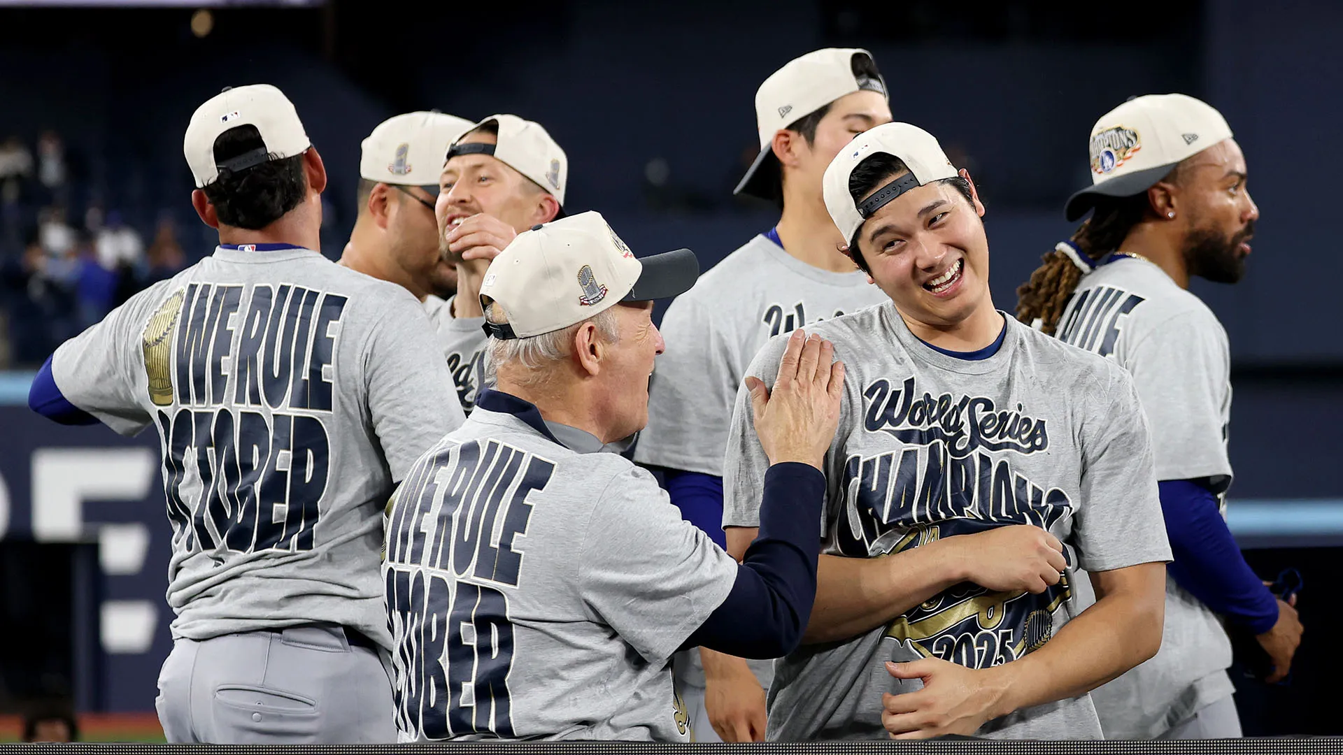 Shohei Ohtani è ormai diventato l'icona della squadra, l'uomo immagine di questi Dodgers da record