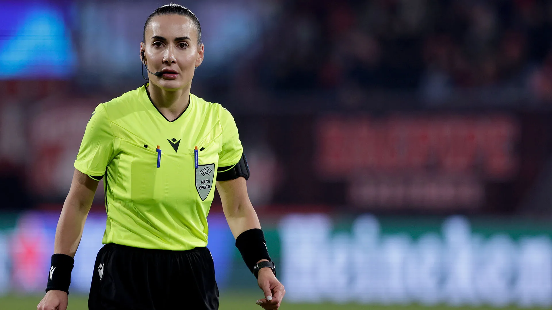 Nel marzo 2019 è diventata la prima donna guardalinee nella storia del campionato maschile albanese