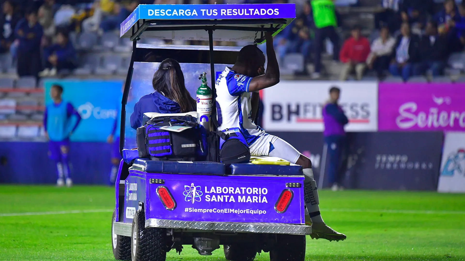 Ma al 57' l'attaccante ecuadoriano è stato costretto a lasciare il campo