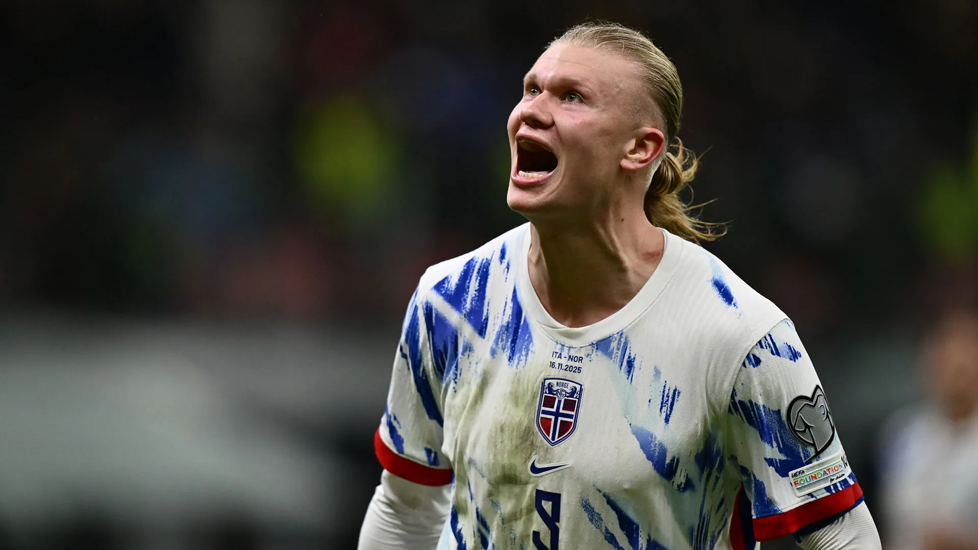 Erling Haaland ha segnato due gol nel giro di un paio di minuti...