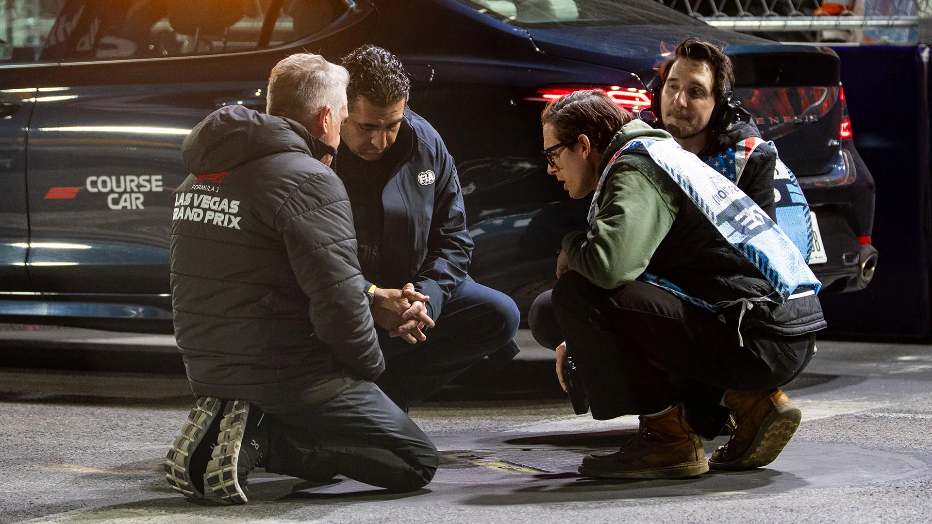 Anche nel finale della sessione è arrivato un altro stop sempre per colpa del tombino, che si muoveva al passaggio delle vetture