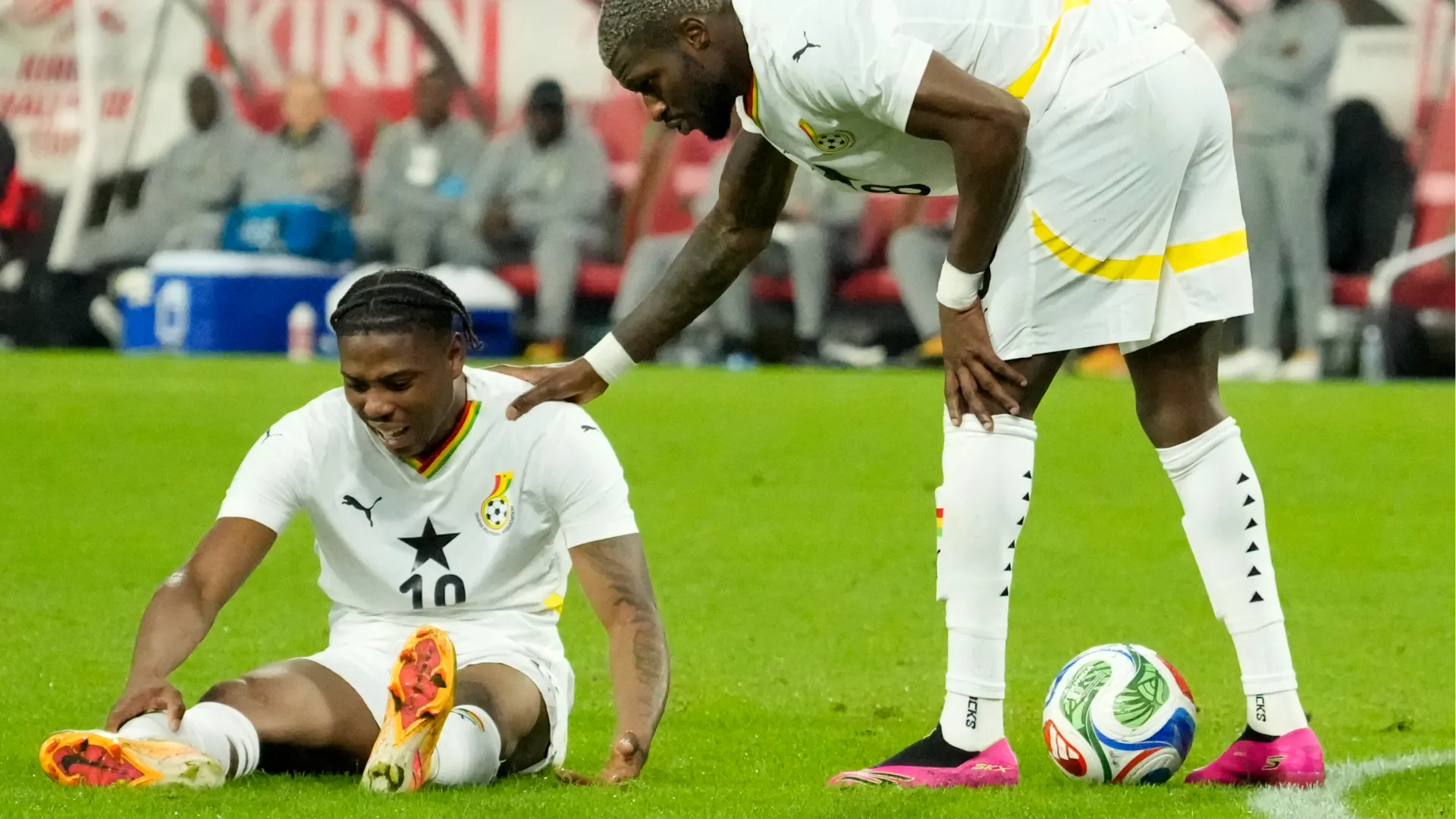 Francis Abu era disperato e ha subito chiesto l'intervento dei dottori