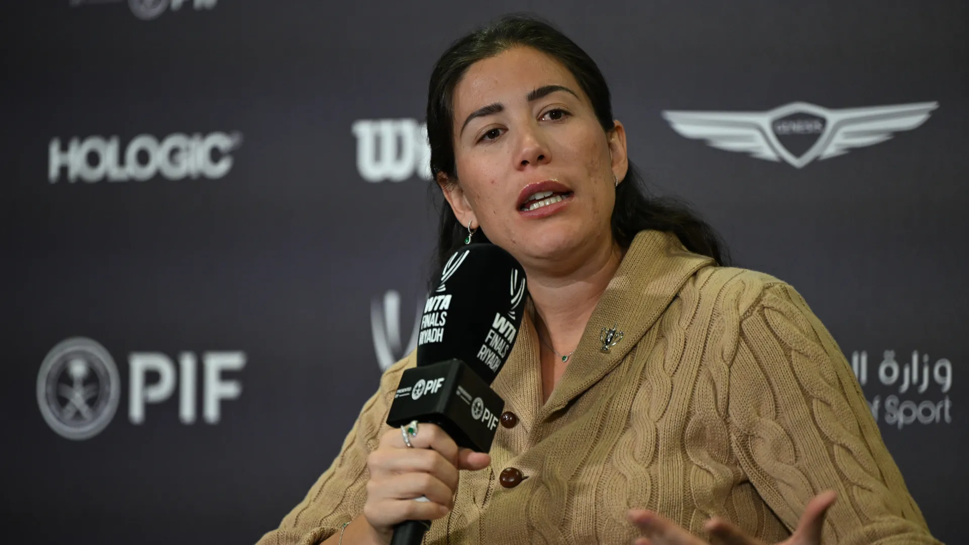 Garbine Muguruza ha cantato le lodi del campione azzurro in una intervista al Corriere dello Sport