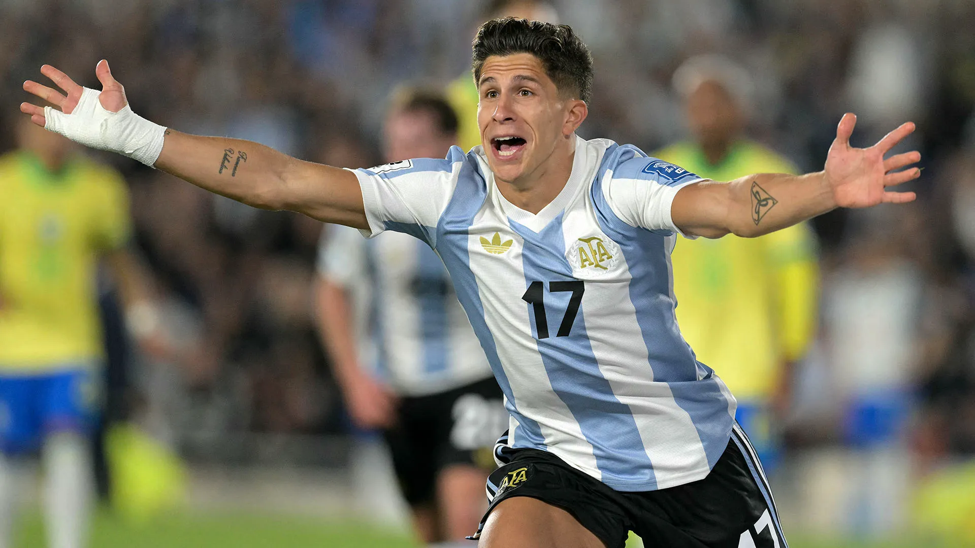 Ha esordito un anno fa con la nazionale campione del Mondo