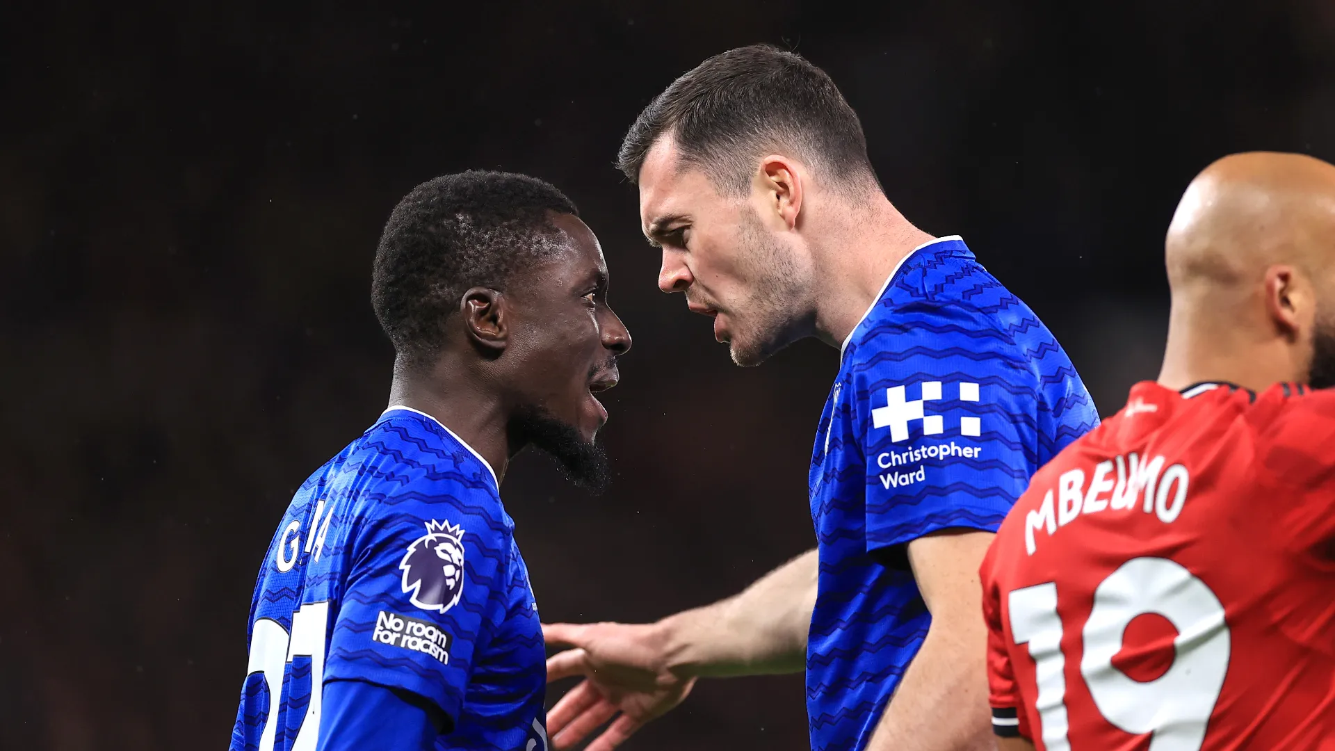 Nella stessa partita c'è stata anche la lite tra Idrissa Gueye e Michael Keane