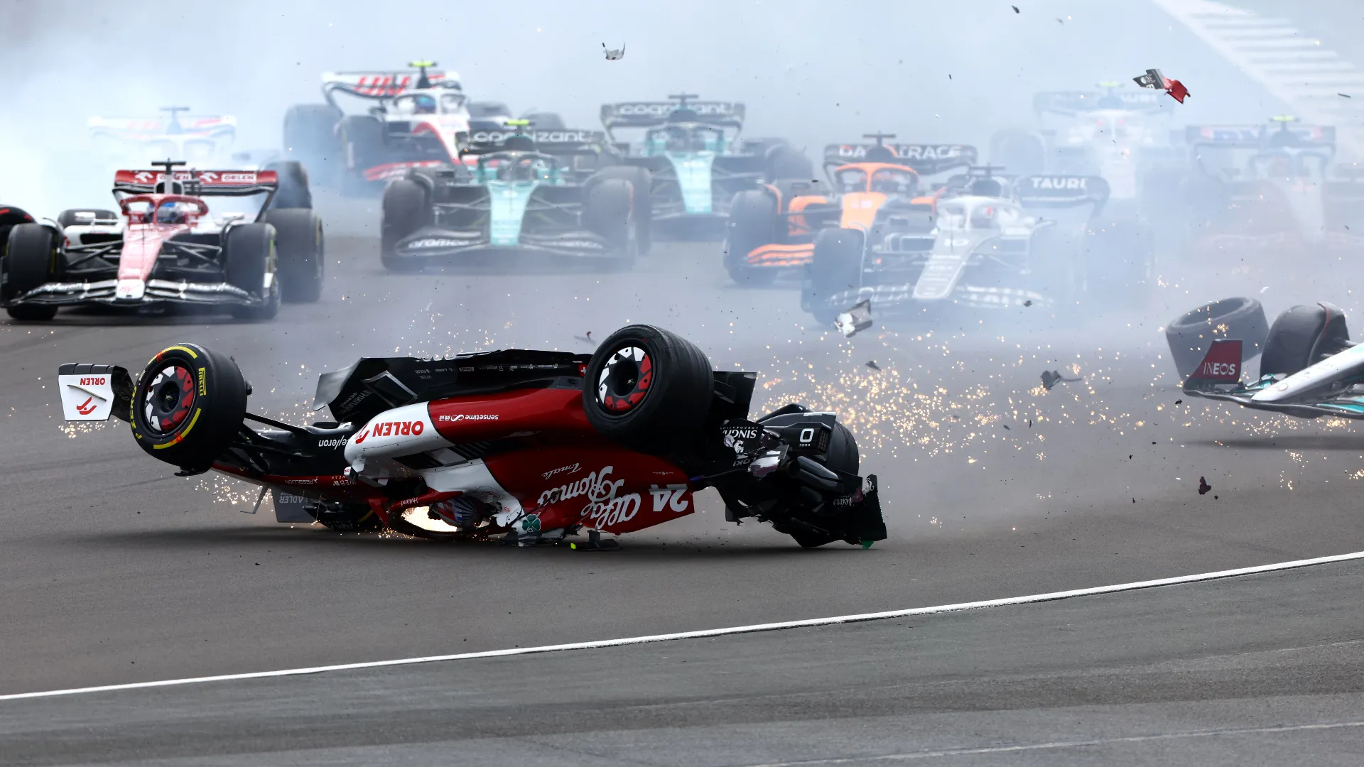 Un incidente terrificante che fece temere il peggio a tutti i presenti