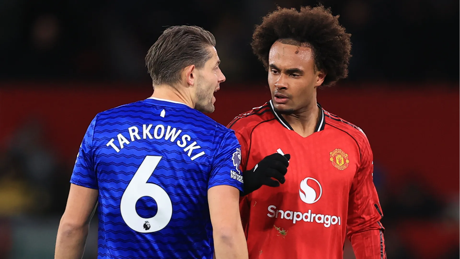 Fortunatamente l'arbitro è intervenuto poco prima che la situazione degenerasse