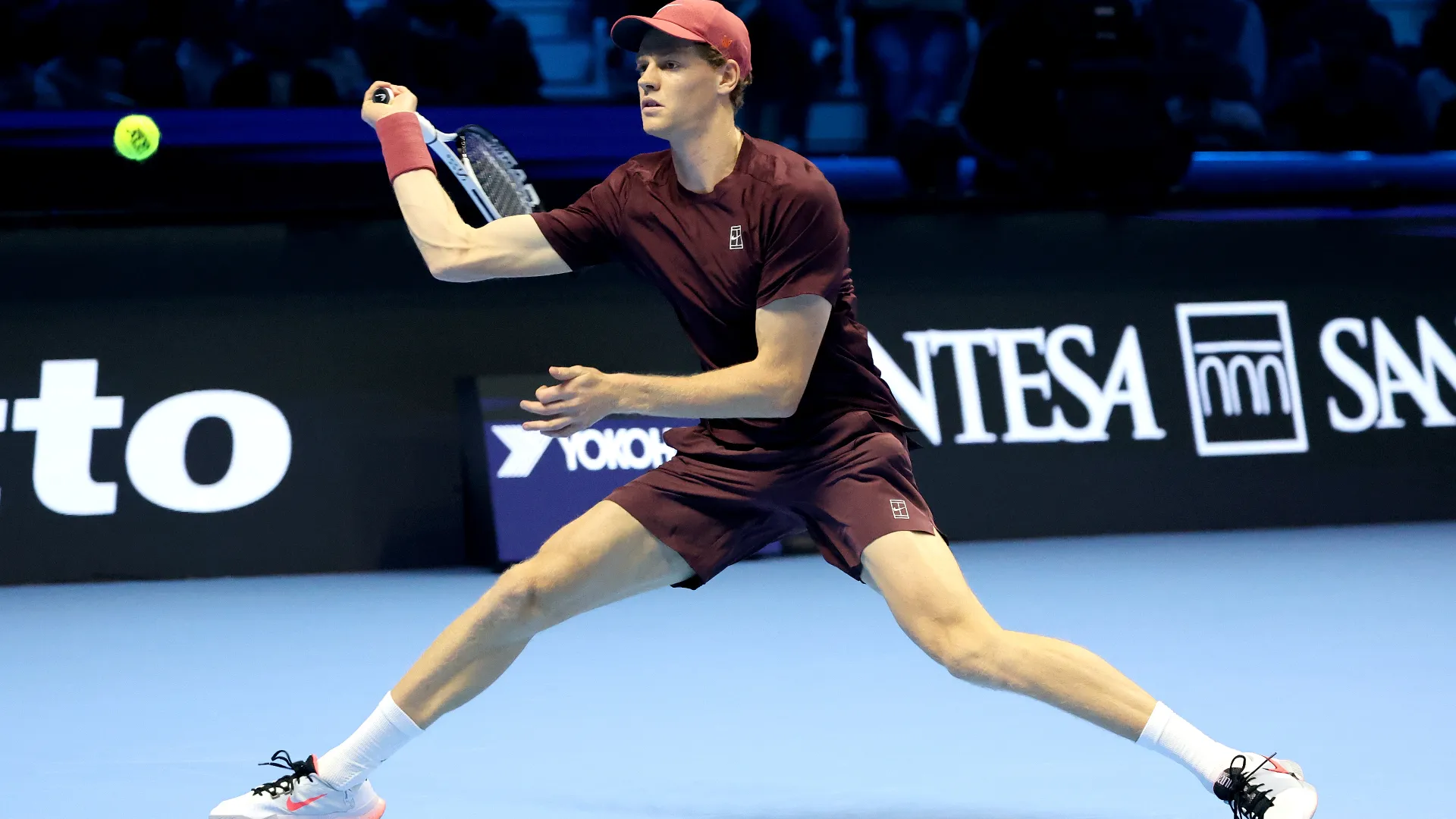 L'ex numero 1 del mondo a un cambio campo si è lavato le mani.