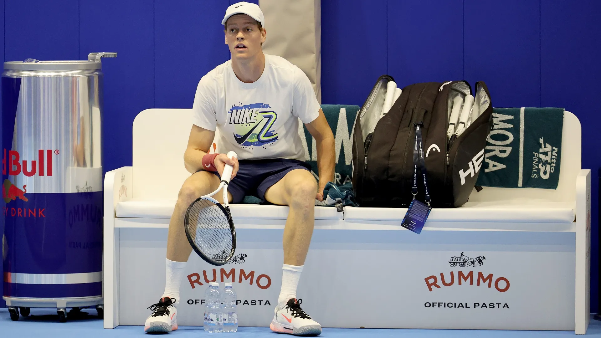 I due hanno lavorato prima sul diritto e poi sul rovescio.