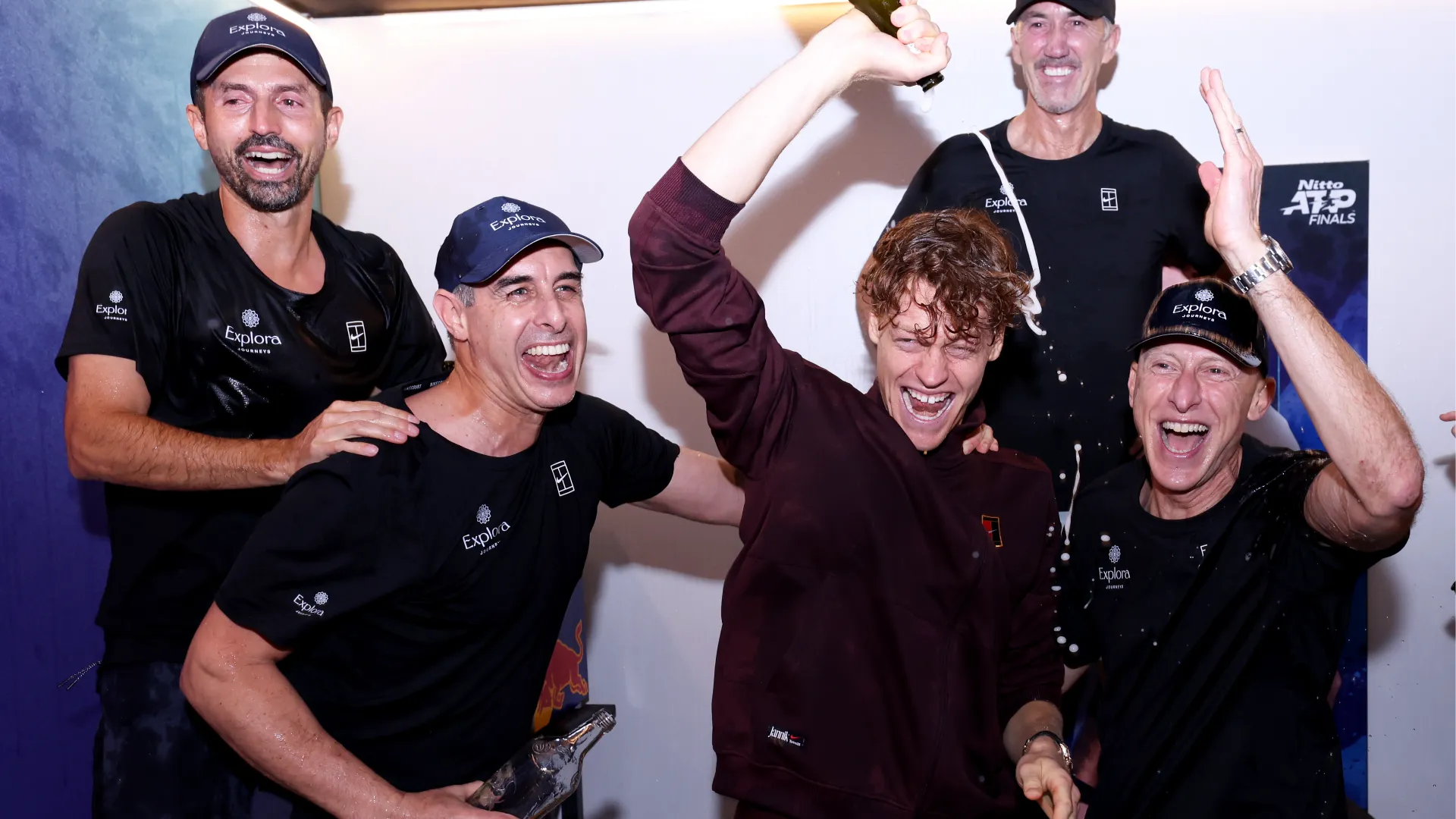 Il tennista si è scatenato dopo la partita vinta contro Carlos Alcaraz