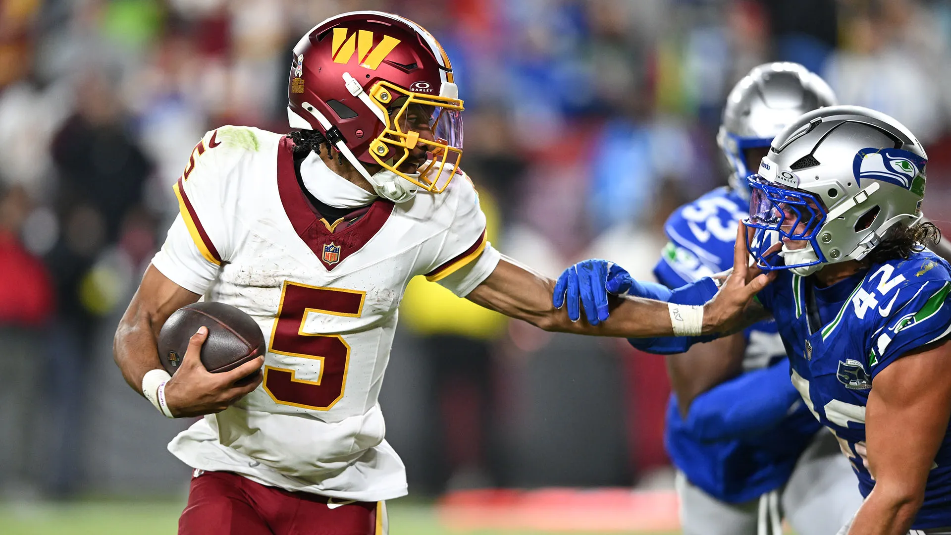 Jayden Daniels si è infortunato gravemente nella sfida tra Seattle Seahawks e Washington Commanders