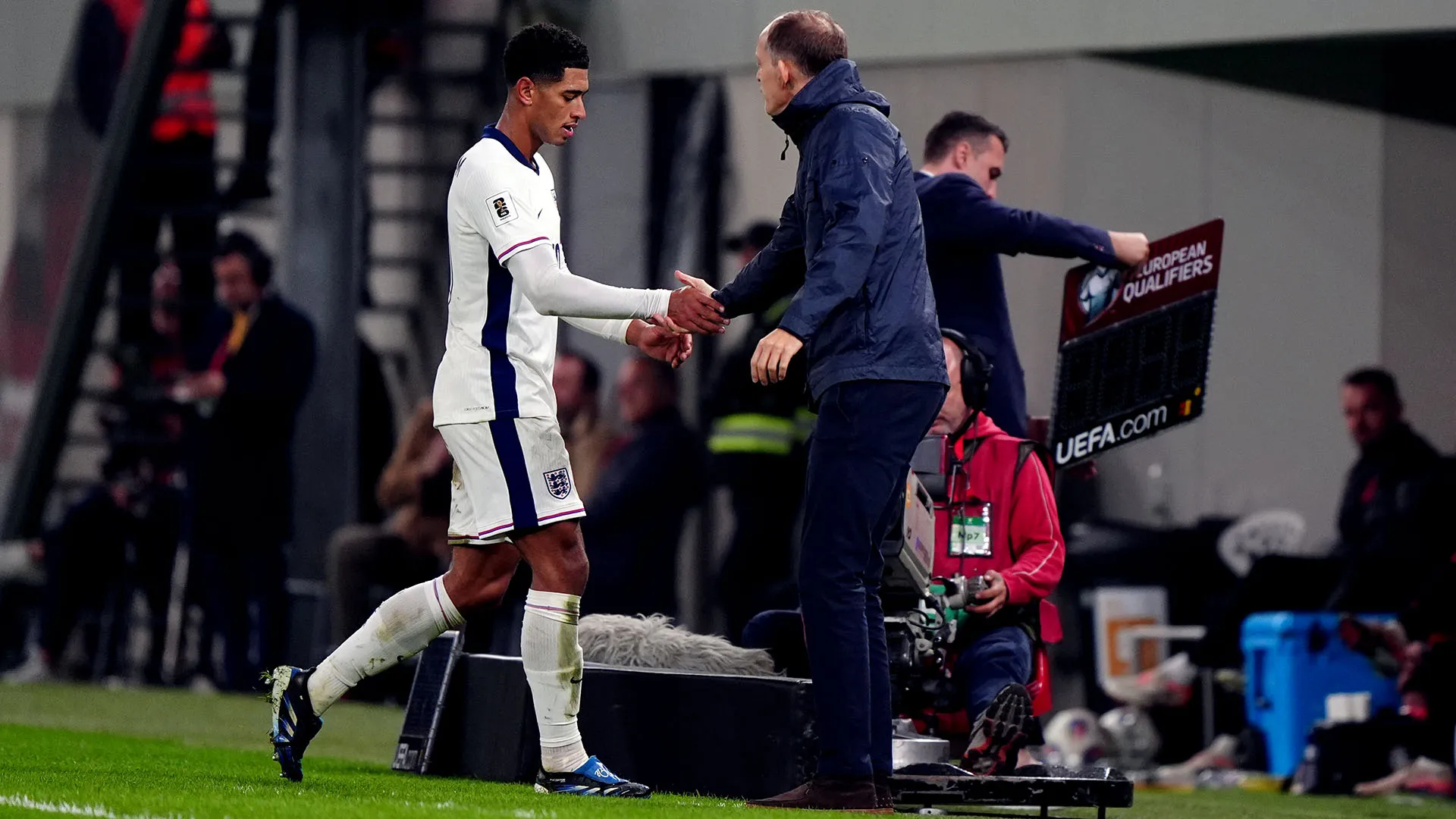 Bellingham, ammonito, è stato sostituito all'84' da Tuchel