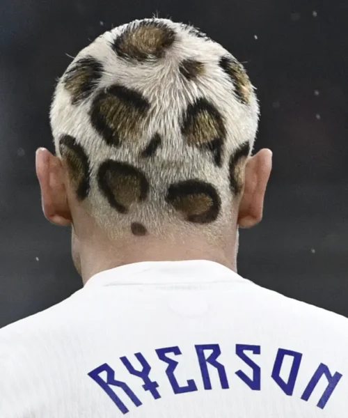 Capelli stravaganti: Ryerson è solo l’ultimo di una lunga serie di giocatori. Foto