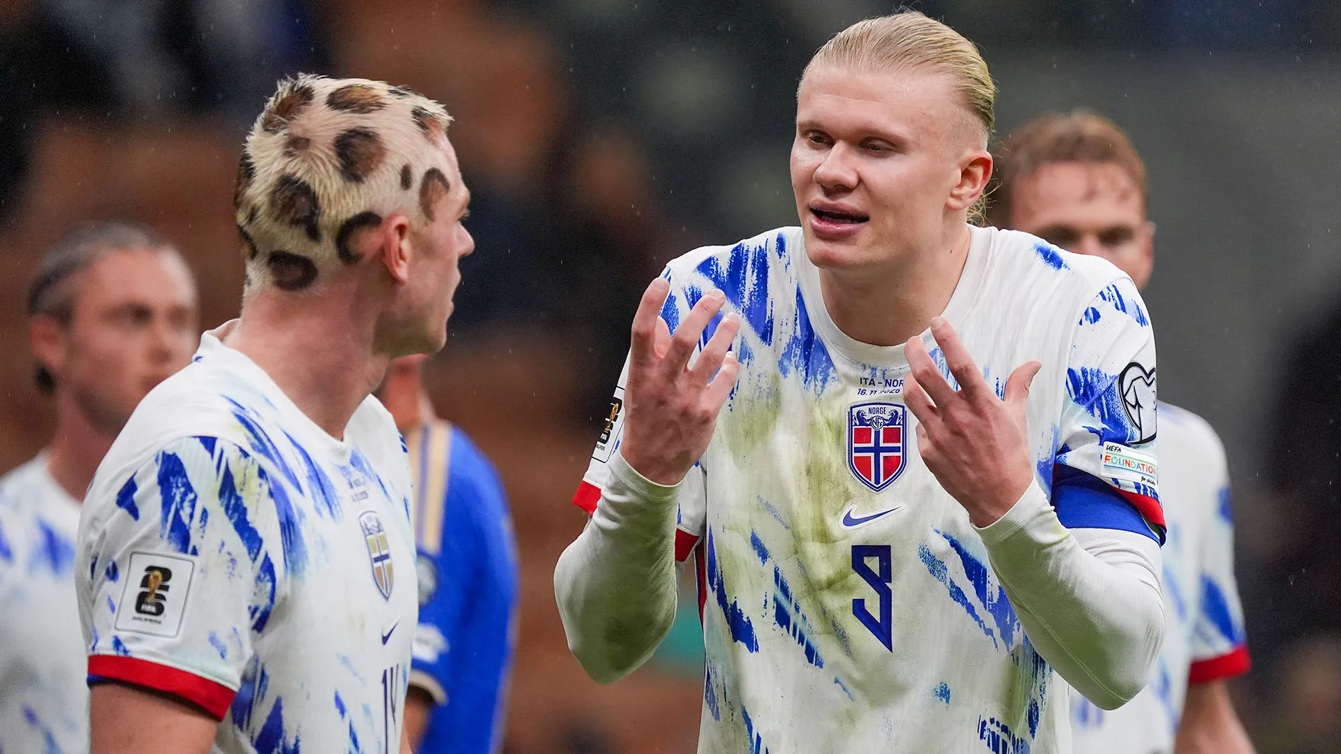 Ryerson è solo l'ultimo di una lunga serie di giocatori che hanno stupito in campo con il loro look