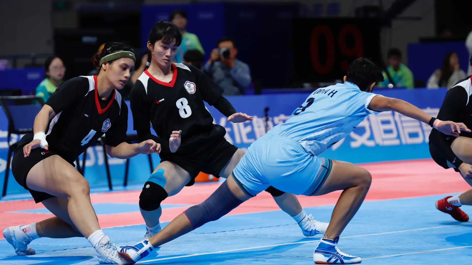 Il Kabaddi viene disputato ogni quattro anni come parte ufficiale del programma dei Giochi Asiatici.