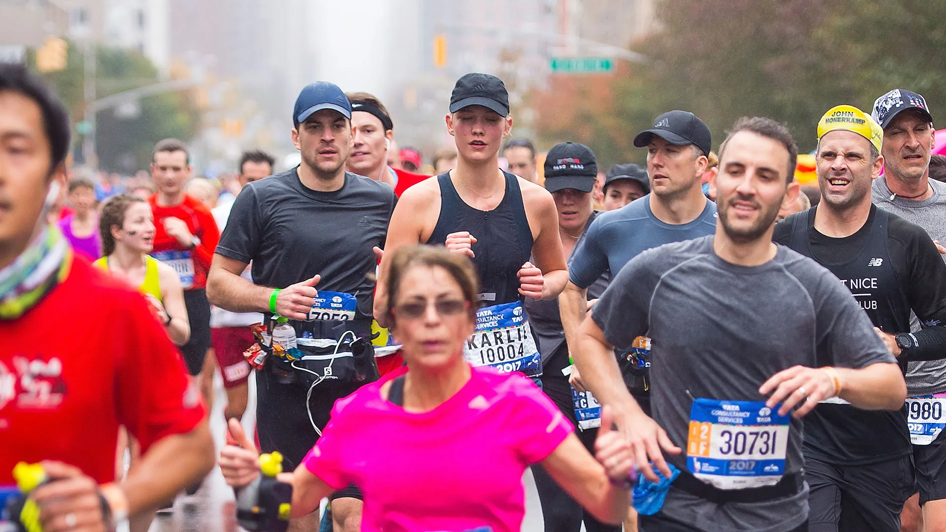 Nel 2017 ha preso parte alla TCS New York City Marathon
