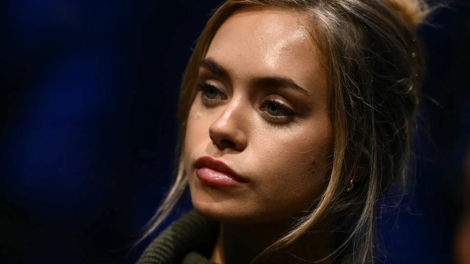 La modella e influencer danese ha seguito attentamente le gesta del tennista altoatesino