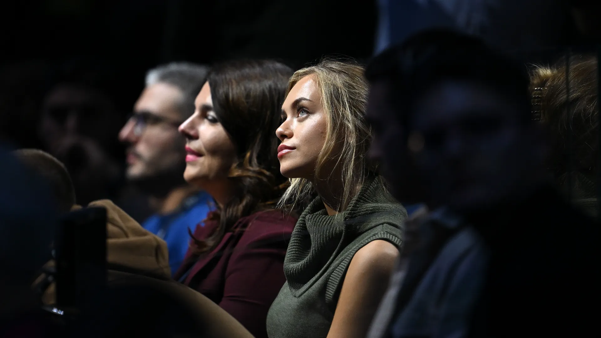 Proprio come nella partita con Felix Auger-Aliassime, Laila si è seduta nelle prime file per seguire la partita di Sinner