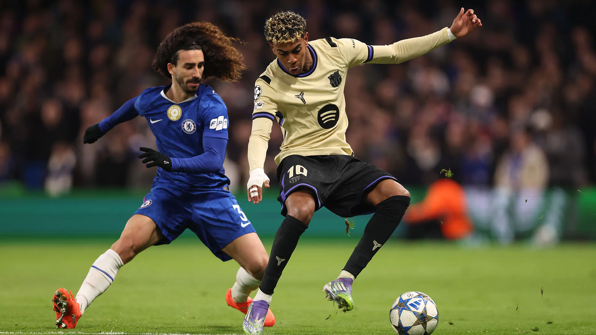 La stella del Barcellona ha vissuto una serata difficile a Londra contro il Chelsea