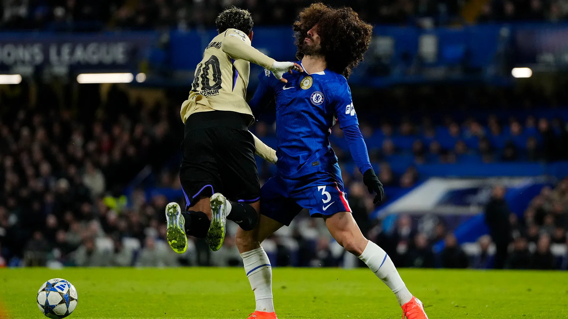 Per il resto non è mai riuscito a liberarsi da Cucurella, che ha attuato su di lui una marcatura spietata