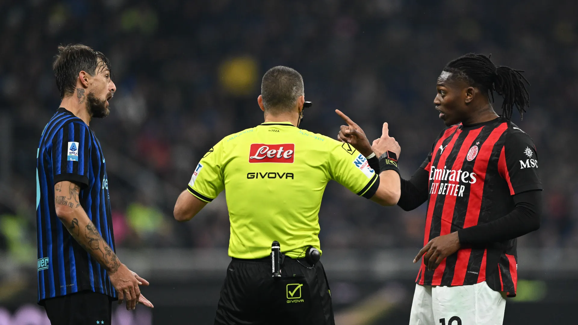 "Sozza, Acerbi me l'ha preso per i capelli"