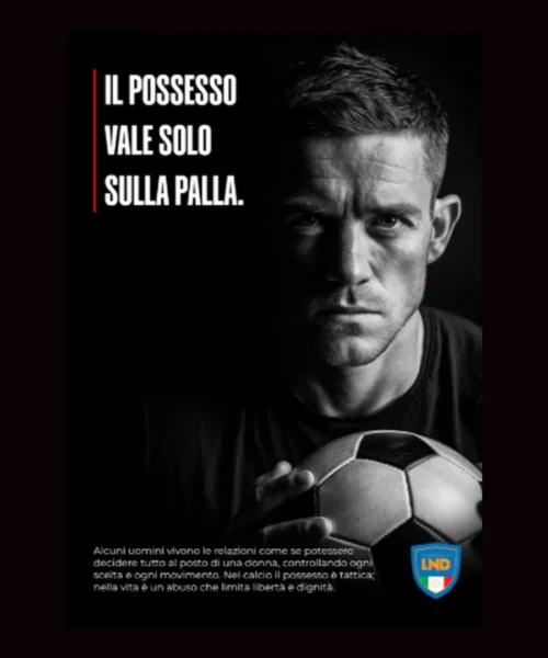 La Lega Nazionale Dilettanti fa squadra contro la violenza sulle donne