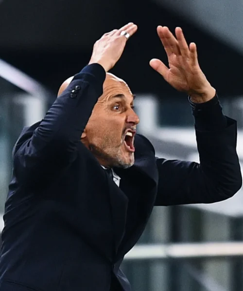Juventus, Luciano Spalletti non nasconde il malumore per il pareggio nel derby