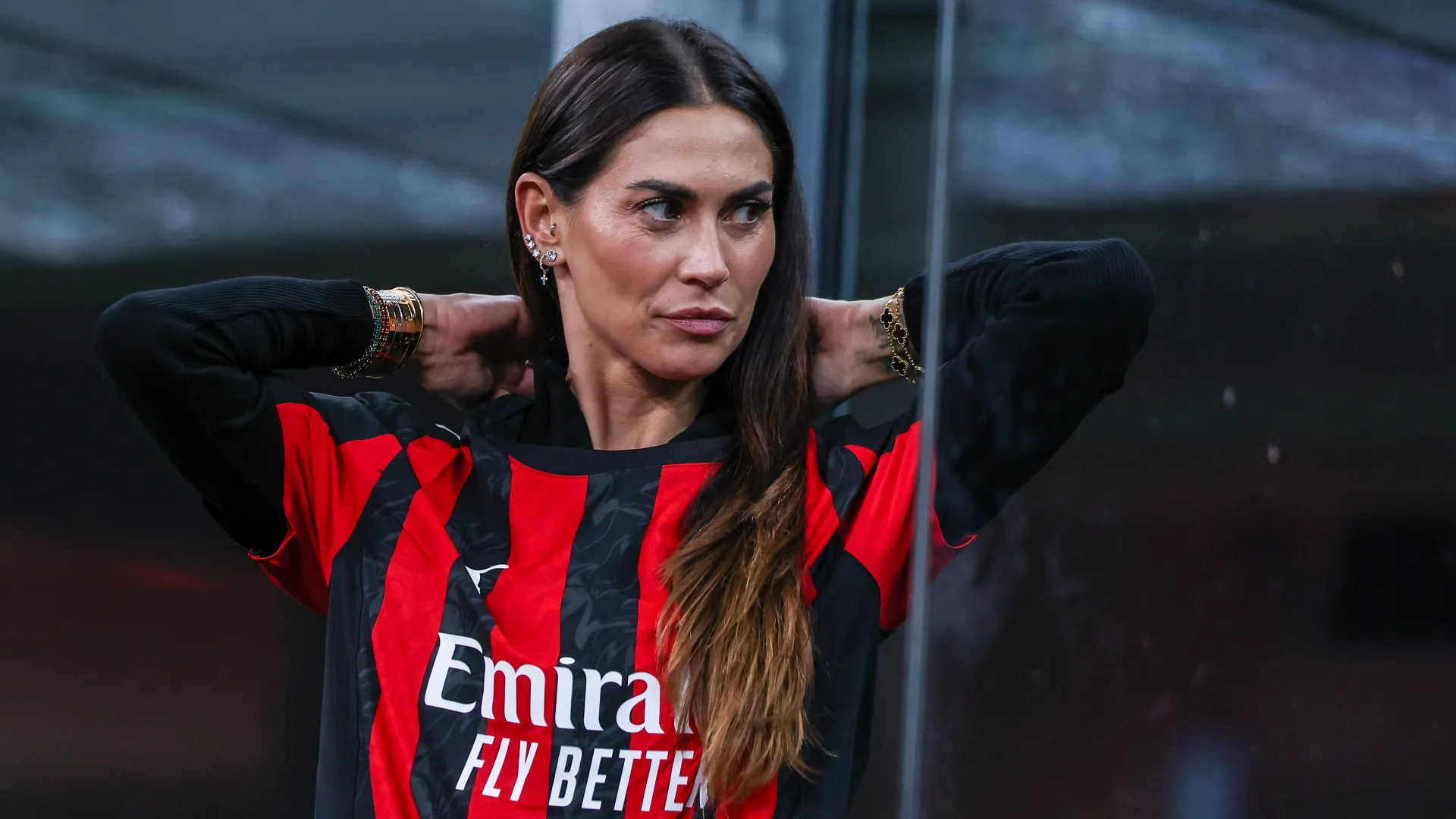 La famosa showgirl è da sempre una grandissima fan del Diavolo
