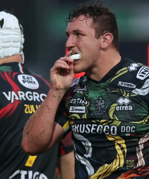 Benetton Rugby, Michele Lamaro fissa l’obiettivo