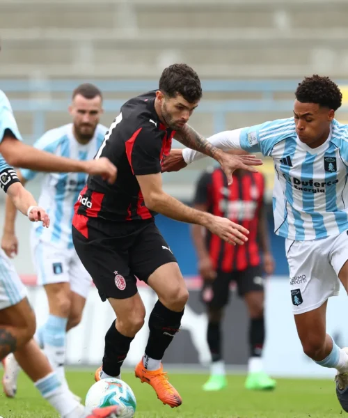 Milan battuto in amichevole dalla Virtus Entella