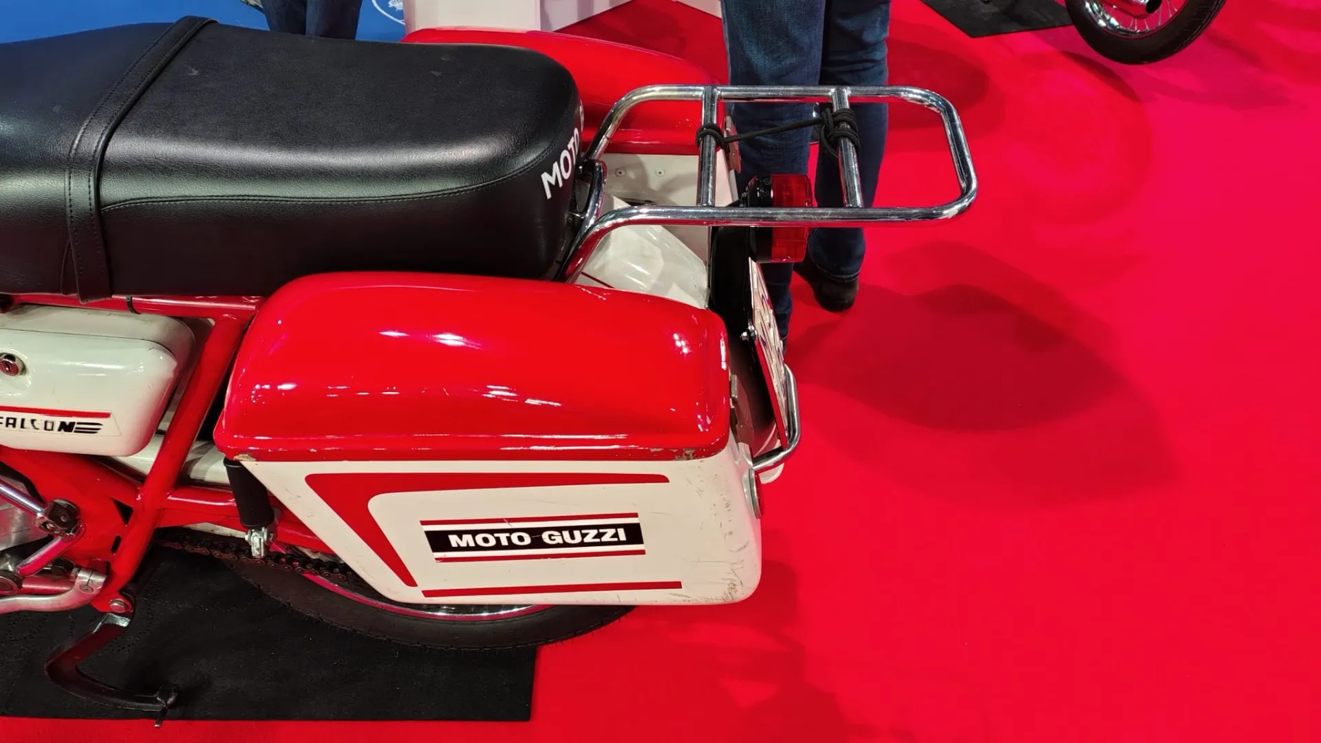 La ciclistica solida e il peso elevato la rendevano molto stabile soprattutto nelle andature costanti