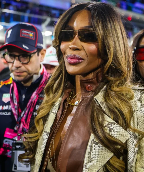F1: parata di vip al GP di Las Vegas, c’è anche Naomi Campbell