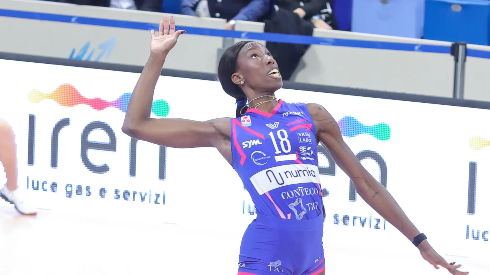 Egonu ha risparmiato così energie preziose in vista del big match con Novara di sabato.