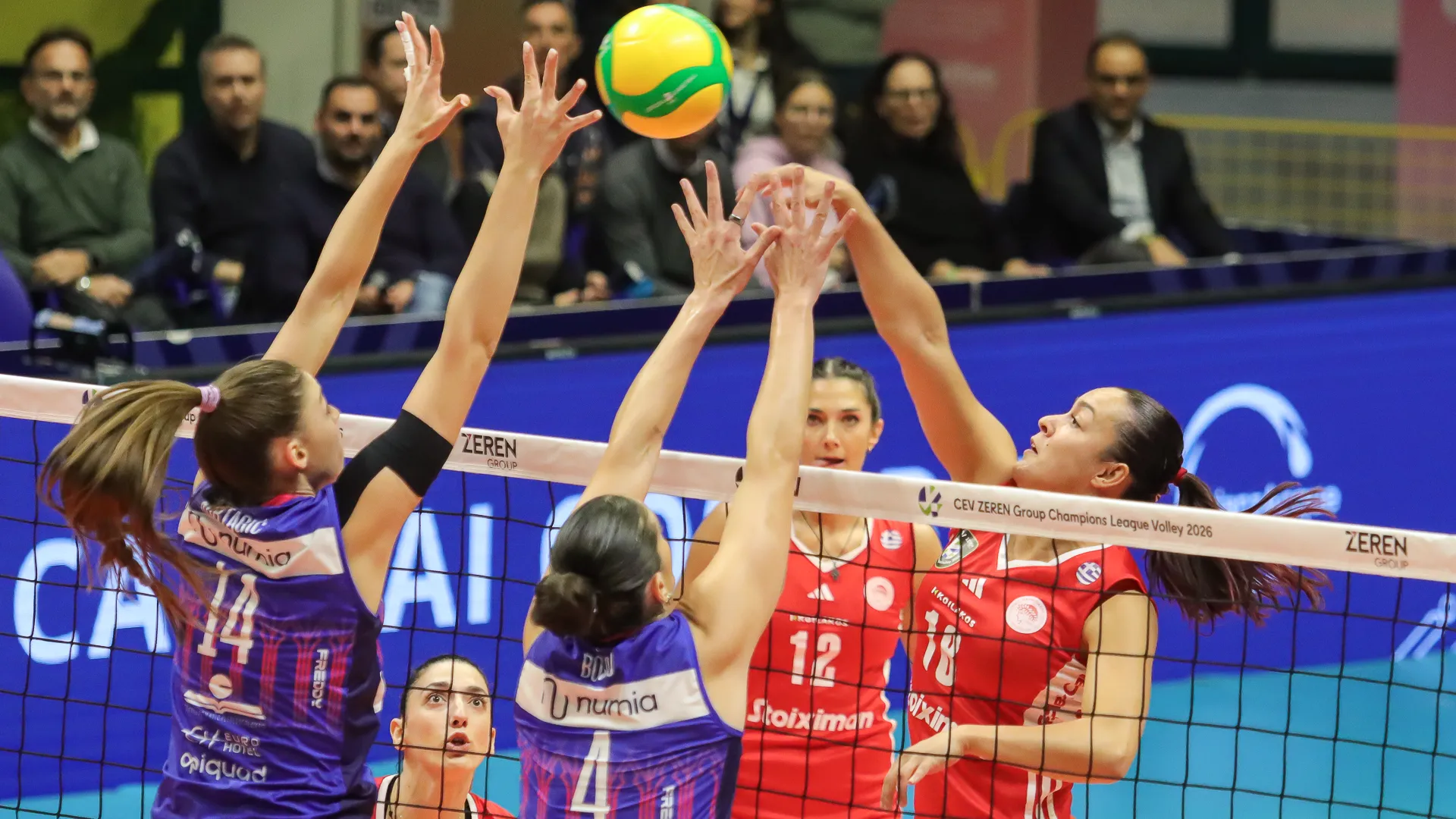 Il turno di battuta di Paola è bastato per rimontare e portarsi sul 2-0.