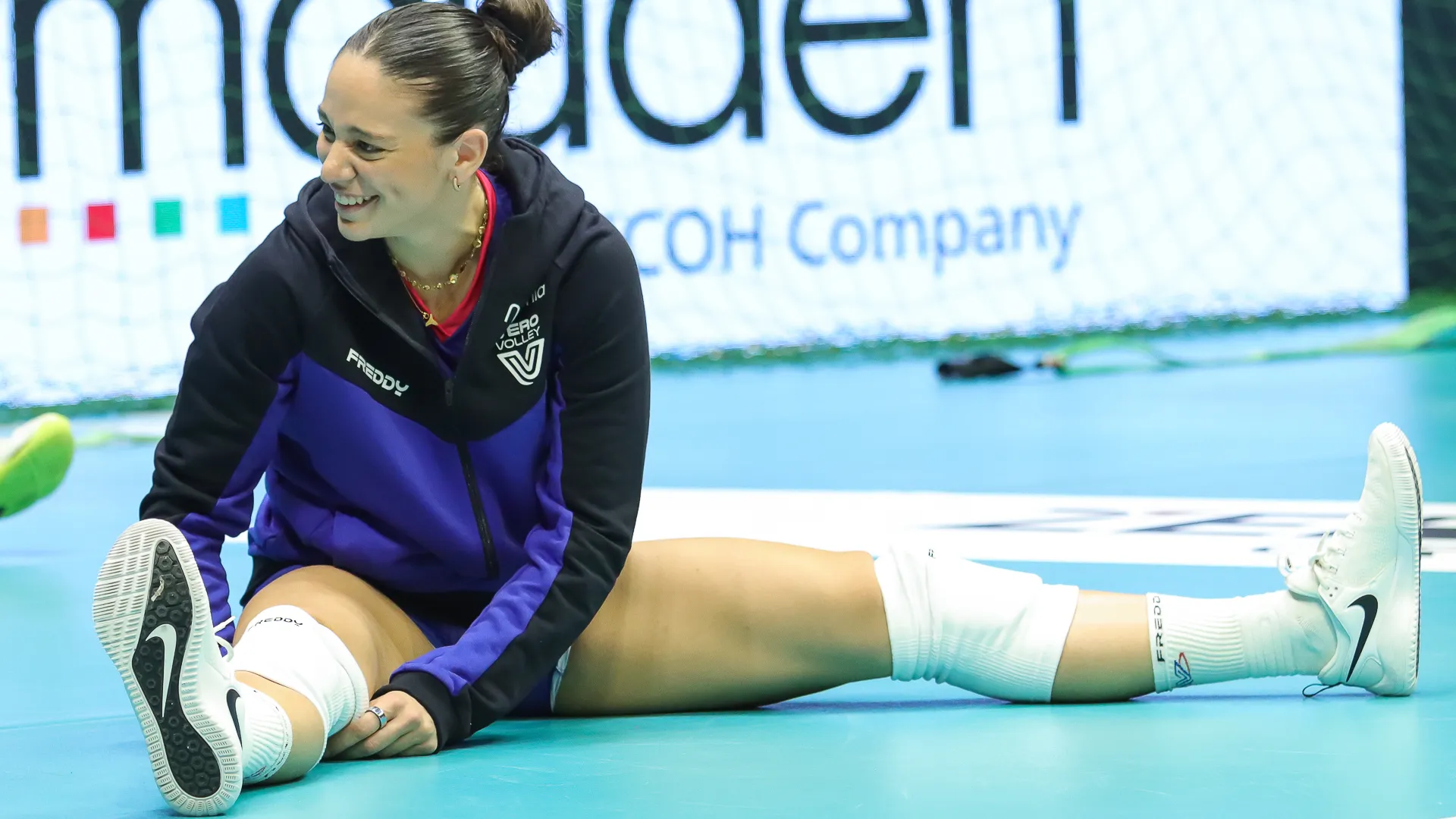 Francesca Bosio e compagne hanno affrontato il modesto Olympiacos.