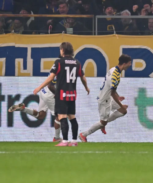 Il Milan si fa rimontare due gol dal Parma