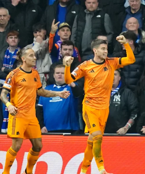 Europa League, la Roma vince a Glasgow, pari casalingo del Bologna in dieci