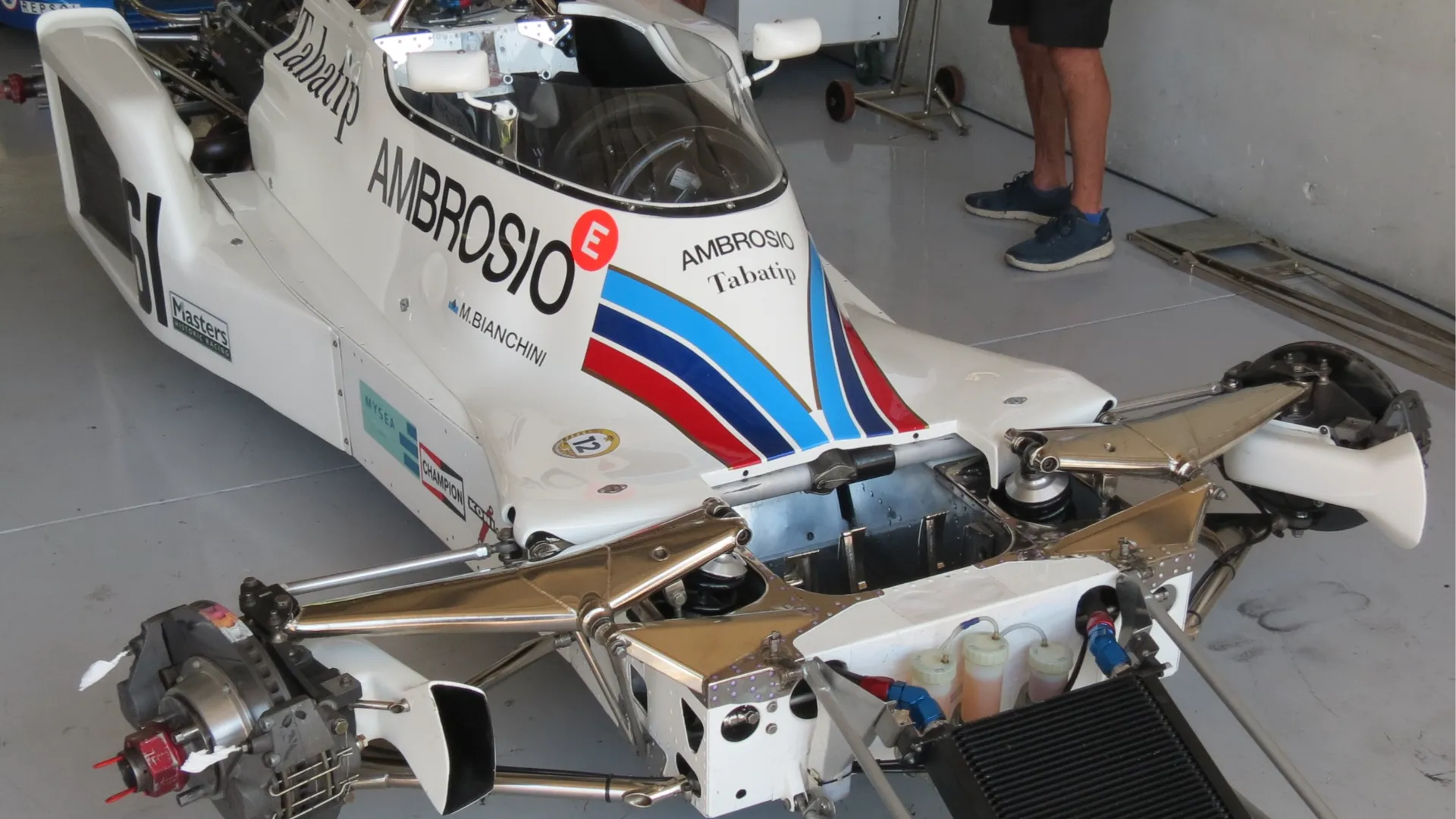 Riccardo Patrese debutta in Formula 1 a Monaco 1977 proprio al volante della DN8.