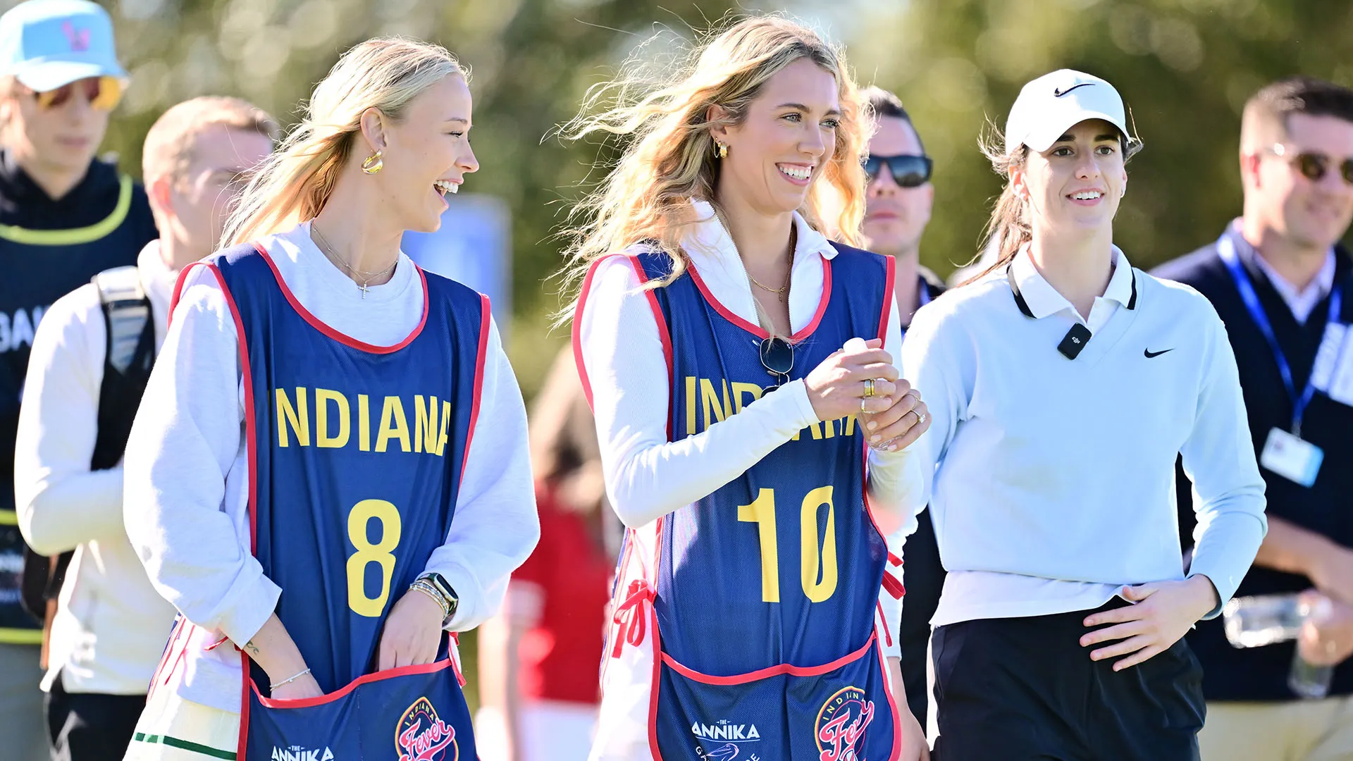 Le due campionesse hanno illuminato il Pelican Golf Club