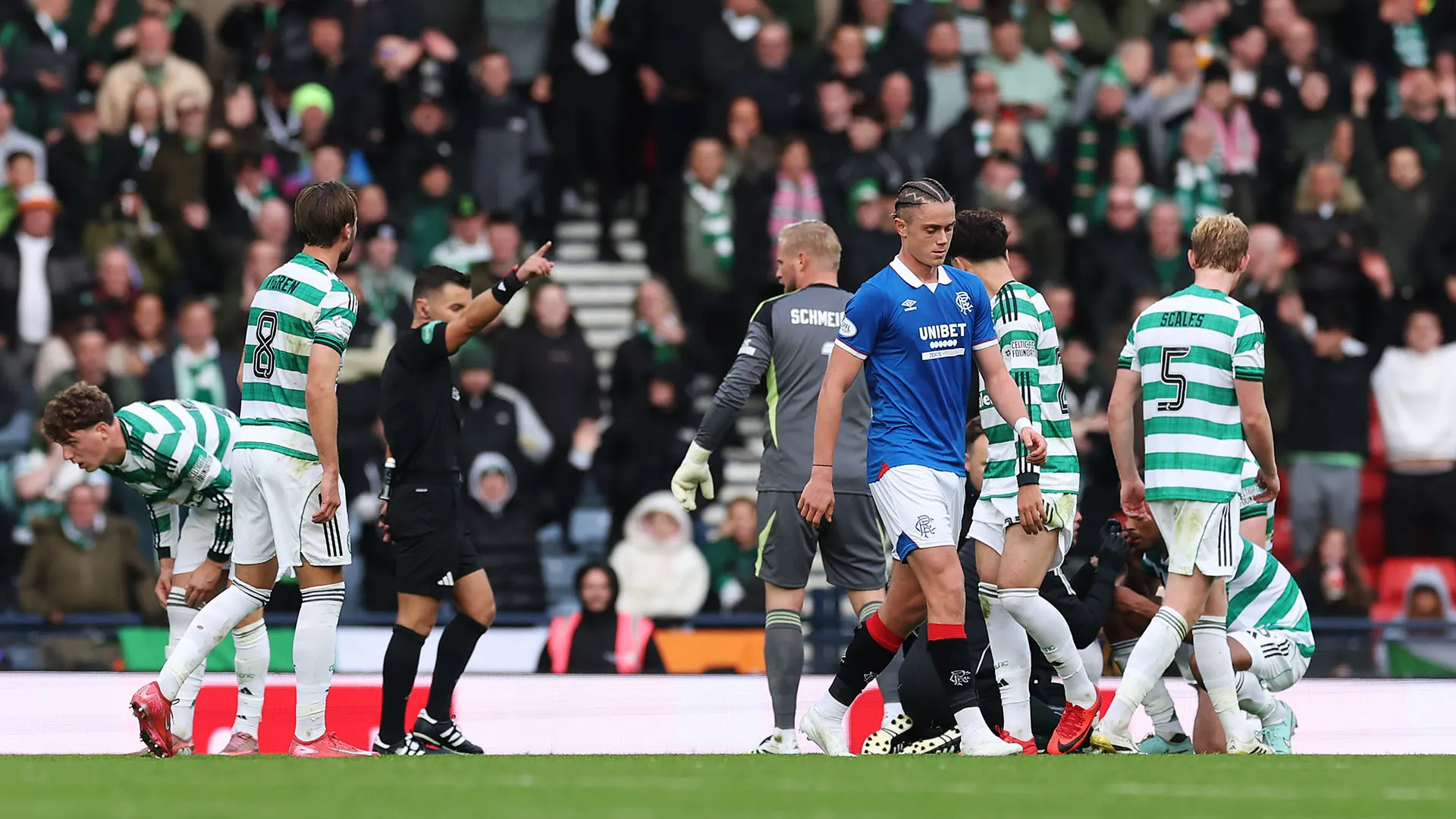 Thelo Aasgaard non era affatto d'accordo con il direttore di gara