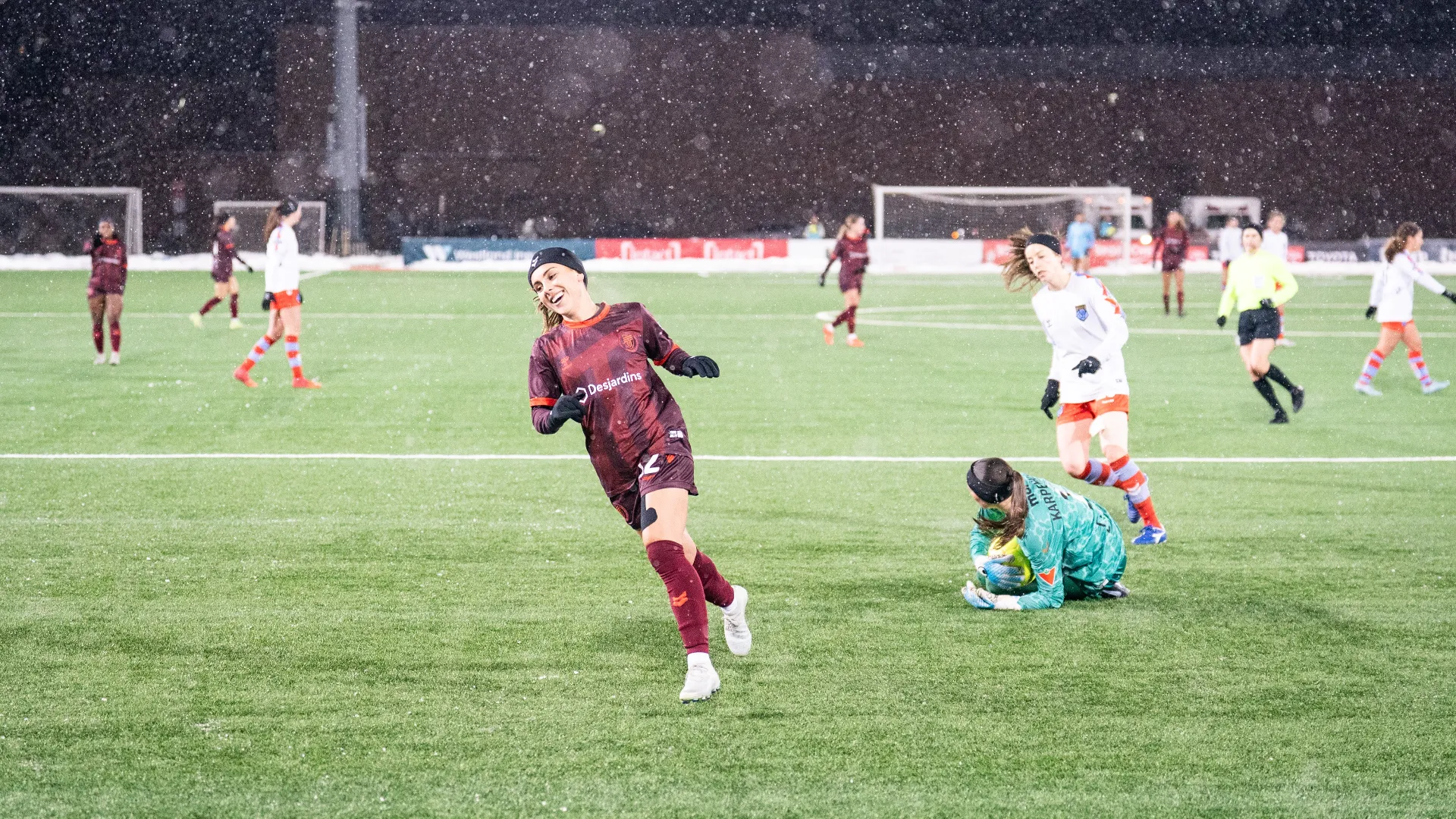 Lauren Rowe è stata l'autrice del quarto gol per il Toronto