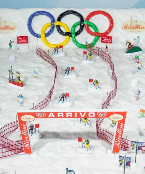 Un torrone gigante per onorare le Olimpiadi di Milano Cortina