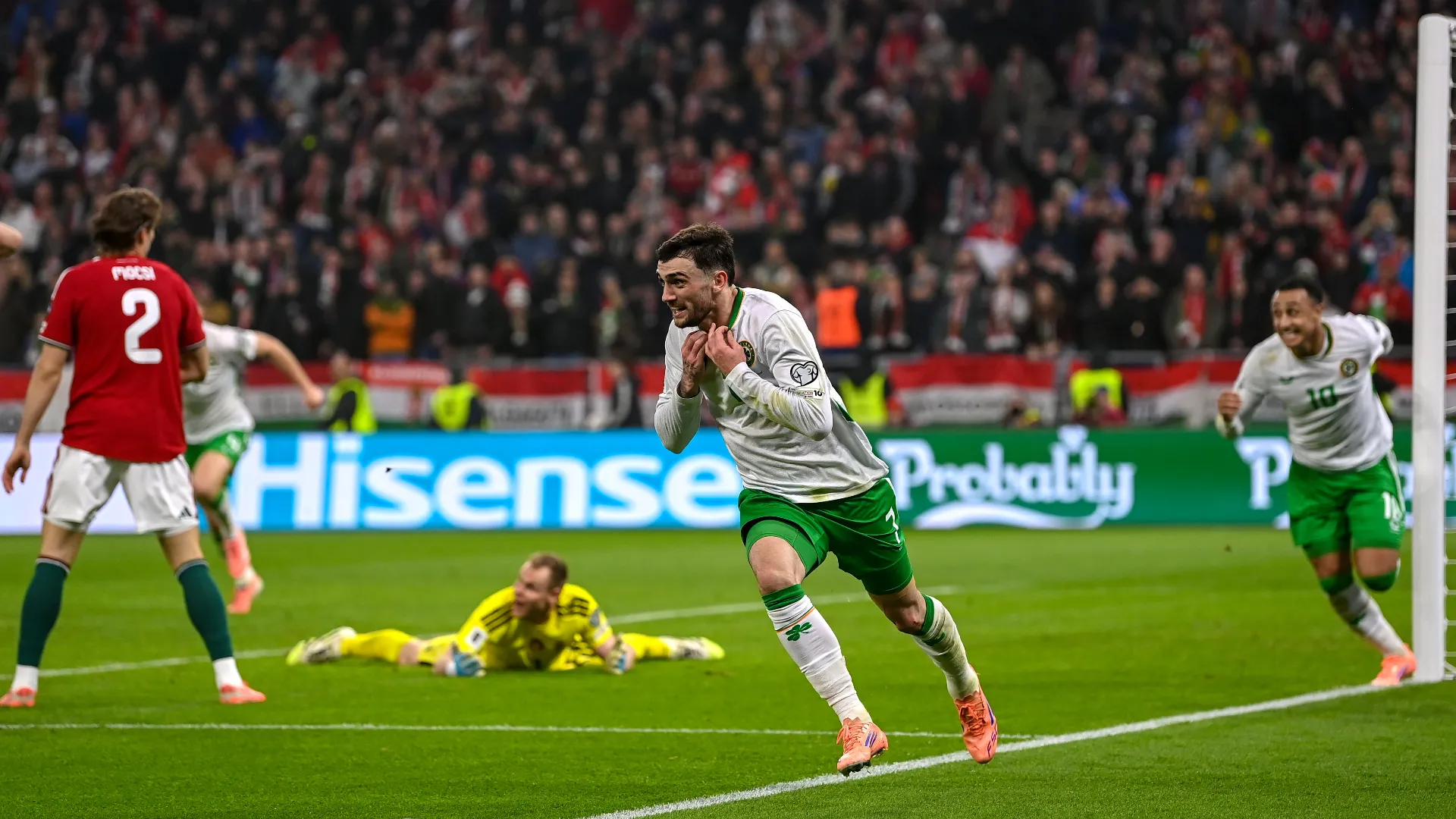 Una prestazione storica di Parrott che è diventato subito una icona
