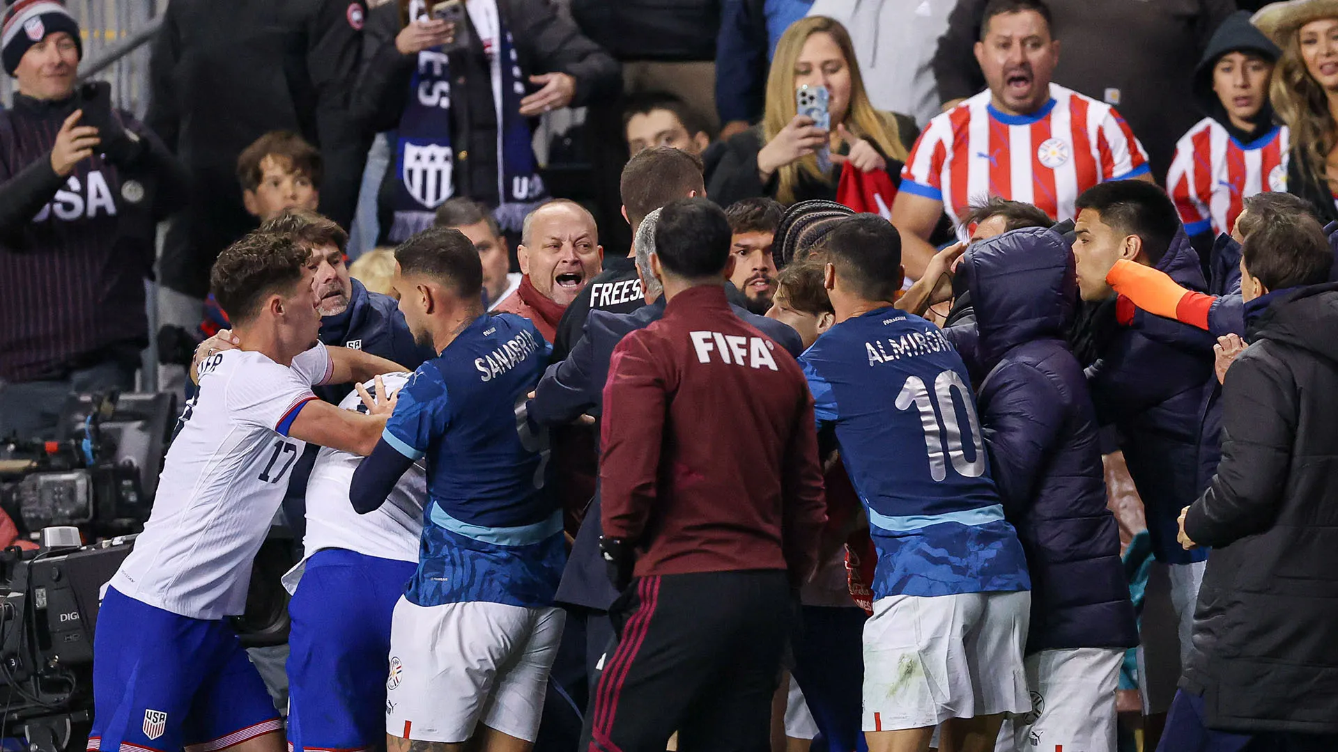 La partita è finita con la vittoria degli Stati Uniti per 2-1