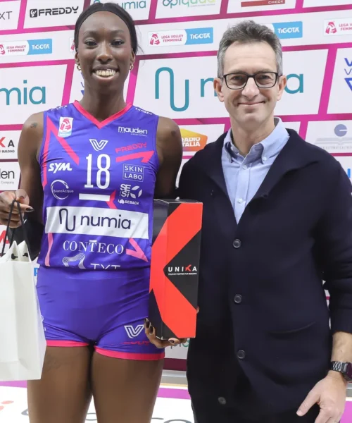 Paola Egonu trascina le compagne alla rimonta: le foto