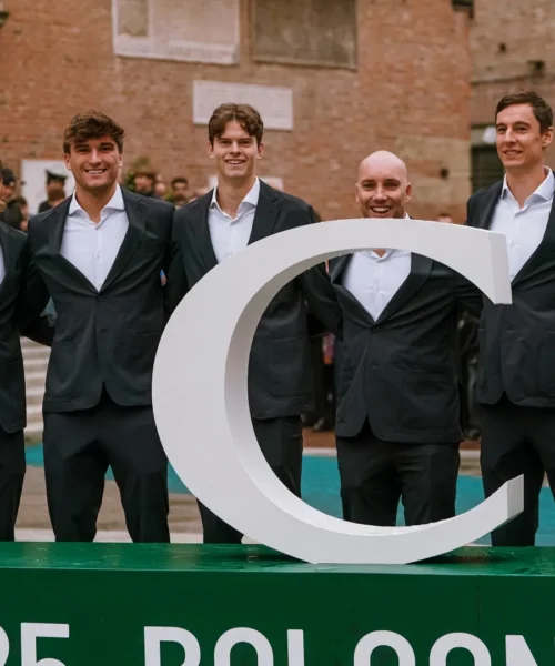 Davis Cup 2025: Bologna accoglie i tennisti, le foto