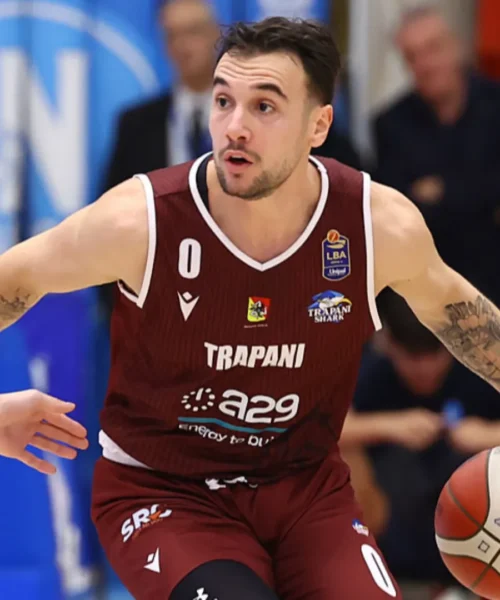 Alessandro Cappelletti, doppia doppia da record con Trapani