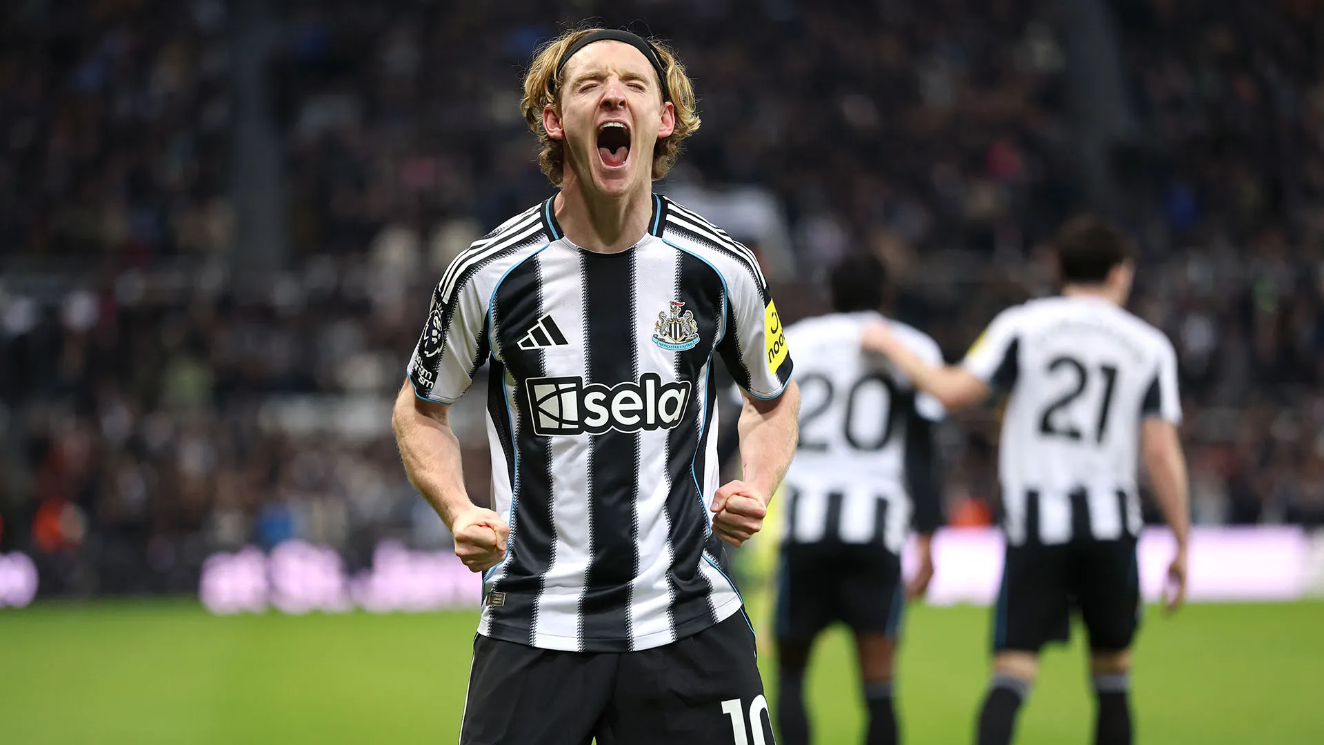 Il calciatore inglese sta disputando un'ottima stagione con la maglia dei Magpies